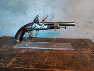 Frans cavalerie flintlock pistool model AN XIII 1819 beschikbaar voor biedingen