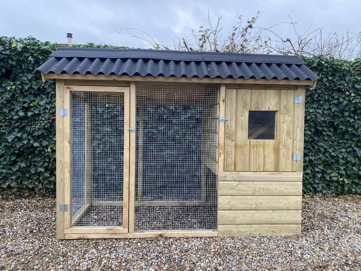 Konijnenhok Harmelen | Duurzame materialen | Praktisch hok, Dieren en Toebehoren, Knaagdieren en Konijnen | Hokken en Kooien, Nieuw