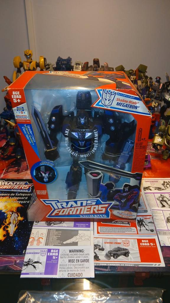 Animated Megatron MISB, Verzamelen, Transformers, Nieuw, Overige generaties, Ophalen of Verzenden