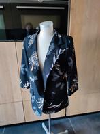 Garconne Blazer Maat L - Bloemenprint nieuw, Kleding | Dames, Zwart, Maat 42/44 (L), Nieuw, Ophalen of Verzenden