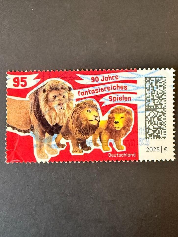 Bund 2025 95 Leeuw gestempeld., Postzegels en Munten, Postzegels | Europa | Duitsland, Gestempeld, 1990 tot heden, Ophalen of Verzenden