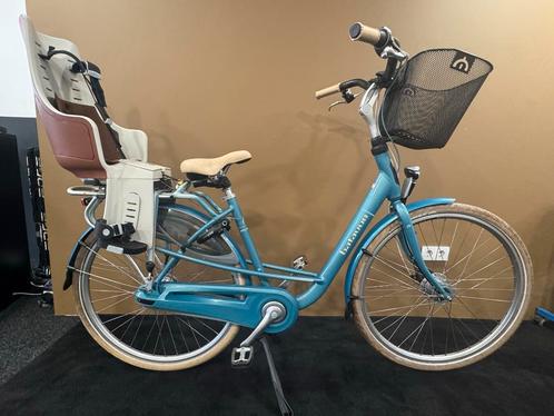 Batavus Mambo Damesfiets 28" met Kinderzitje, Fietsen en Brommers, Fietsen | Heren | Herenfietsen, Gebruikt, Batavus, Versnellingen