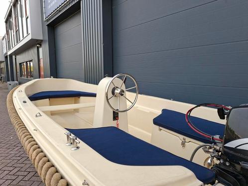 Nette Cleverboy 410 + Suzuki 9,9PK 4 Takt, Watersport en Boten, Vis- en Consoleboten, Gebruikt, Tot 10 pk, 3 tot 6 meter, Benzine