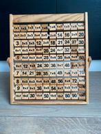 Houten Telraam Tafelsommen 1-10, Ophalen of Verzenden, Zo goed als nieuw, Rekenen