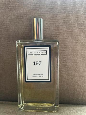 The Essence Vault 197 (Dior Sauvage) 100ml - 1x gebruikt beschikbaar voor biedingen