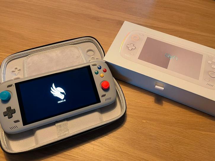 AYN Odin Pro 2 12/256gb - incl. 128gb Micro-SD, Spelcomputers en Games, Spelcomputers | Overige, Zo goed als nieuw, Ophalen of Verzenden