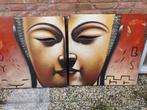 2 Luik Boeddha, Antiek en Kunst, Kunst | Schilderijen | Modern, Ophalen