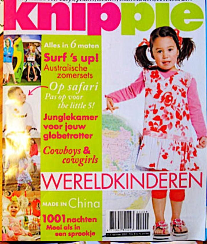 3 x Knippie + 1 x Kinderen - veel KINDERMODE zelf maken, Hobby en Vrije tijd, Kledingpatronen, Zo goed als nieuw, Kind, Knippie