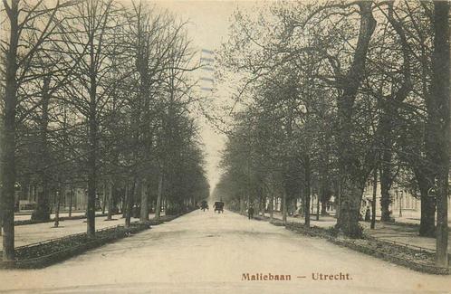 (701-339-045) Utrecht Maliebaan, Verzamelen, Ansichtkaarten | Nederland, Utrecht, Ophalen of Verzenden
