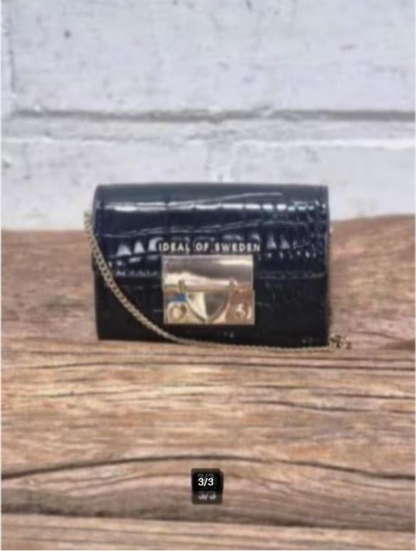 iDeal of Sweden - Prachtige micro bag - Nieuw €59,95, Sieraden, Tassen en Uiterlijk, Tassen | Damestassen, Schoudertasje, Zwart