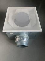 4x Solid Air geperforeerd plafondrooster met inblaasbak, Ophalen, Gebruikt, Afzuiger