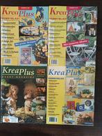 Krea Plus 5 stuks hobbyblad, Ophalen of Verzenden, Zo goed als nieuw, Overige onderwerpen, Krea Plus