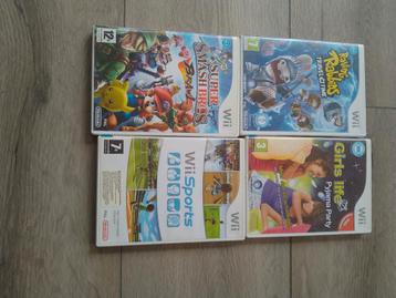 Diverse Wii games  beschikbaar voor biedingen