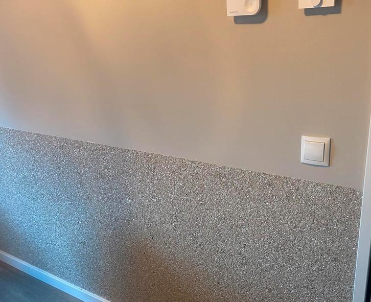 NIEUW | Beige Arte Moonstone Pebbles MNE7014 behang (2,3 m), Huis en Inrichting, Stoffering | Behang, Beige, minder dan 10 m²