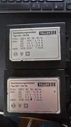 2x Faller 641 transformator 50 VA 3,1A, Overige merken, Transformator of Voeding, Gebruikt, Gelijkstroom of Wisselstroom