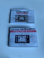 Game Watch manuals, Overige typen, Ophalen of Verzenden, Switch