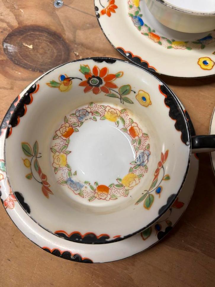 Oxford Kop en Schotels - 8 Stuks, Antiek en Kunst, Antiek | Servies compleet, Ophalen of Verzenden