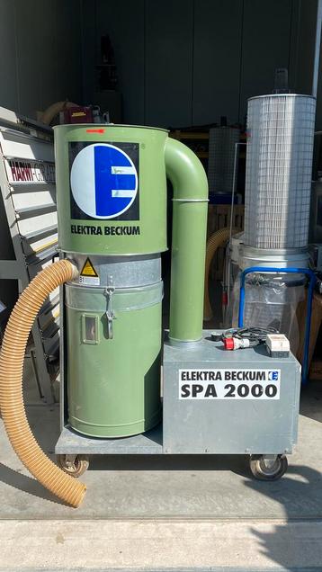 Elektra Beckum SPA 2000 onderdruk afzuiger 380v beschikbaar voor biedingen