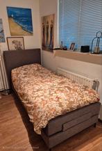 Zgan eenpersoons boxspring, Ophalen, 90 cm, Eenpersoons, Zo goed als nieuw