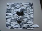 Wibra wit-zwart zacht pluche knuffeldoek zebra paard rammel, Ophalen of Verzenden, Nieuw, Paard