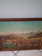 olieverfschilderijen Afrika, Antiek en Kunst, Ophalen