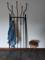 Landelijke smeedijzeren kapstok, Huis en Inrichting, Woonaccessoires | Kapstokken, Zo goed als nieuw, Minder dan 100 cm, Hout