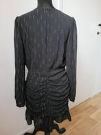 Eight paris zwarte jurk zilver streepje maat L 40 Nieuw, Kleding | Dames, Maat 38/40 (M), Eight paris, Zwart, Nieuw