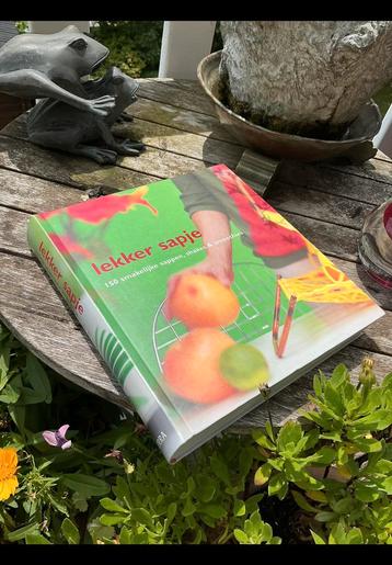 Dik boek over sappen & smoothies met als titel: Lekker sapje beschikbaar voor biedingen