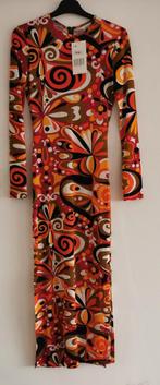 ZARA maxi jurk met print mt. XS-S, Kleding | Dames, Jurken, Overige kleuren, Verzenden, Zara, Nieuw