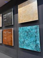 Nieuw Qlocktwo Vintage Copper Design Klok 45x45 Woordklok