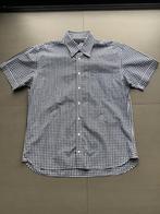 Tommy Hilfiger Hemd korte mouw geruit XL, Blauw, Tommy Hilfiger, Ophalen of Verzenden, Zo goed als nieuw