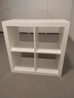 Ikea kast Kallax 2 x 2 vakken wit, Ophalen, Met plank(en), Gebruikt, 50 tot 100 cm