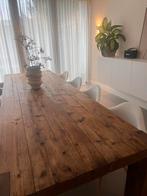 Grote Eettafel - 3 Meter van oude eiken balken, Huis en Inrichting, Tafels | Eettafels, Ophalen, Gebruikt, Eikenhout, 200 cm of meer