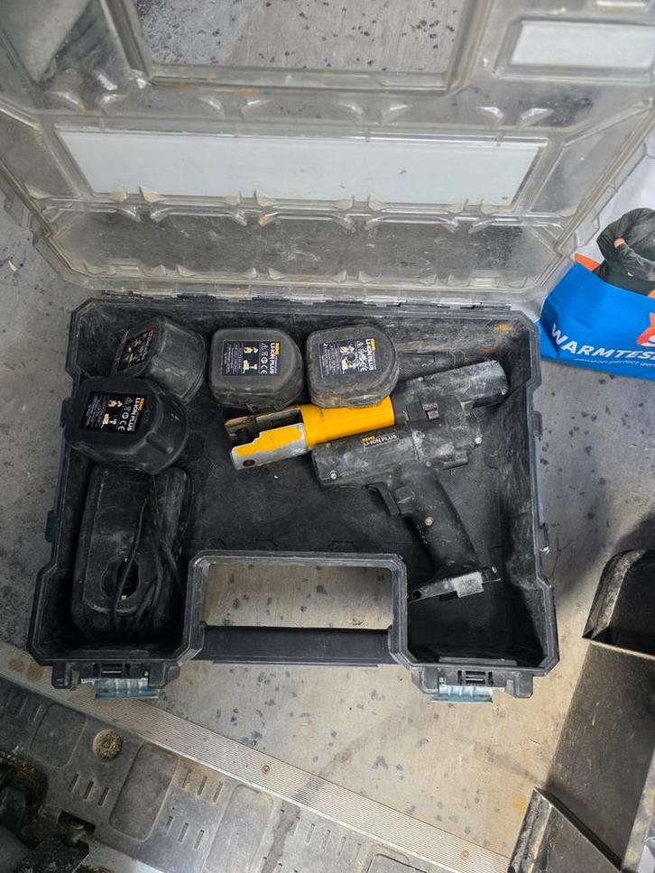 Rems Mini-Press Accu 14.4V Perstang, Doe-het-zelf en Verbouw, Gereedschap | Handgereedschap, Gebruikt, Ophalen of Verzenden