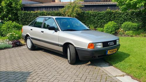 Audi 80 1.8 S K6 1986 Grijs, Auto's, Audi, Particulier, Benzine, Sedan, Handgeschakeld, Geïmporteerd, Zilver of Grijs, Voorwielaandrijving