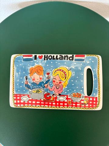Blond Amsterdam Snijplank I Love Holland beschikbaar voor biedingen
