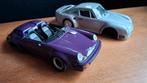 2x modelauto 1:18 Porsche (met gebreken), Ophalen of Verzenden, Gebruikt, Overige merken