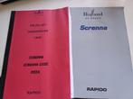 2x boekjes Screnna / luxe / pista Rapido, Fietsen en Brommers, Ophalen of Verzenden, Gebruikt