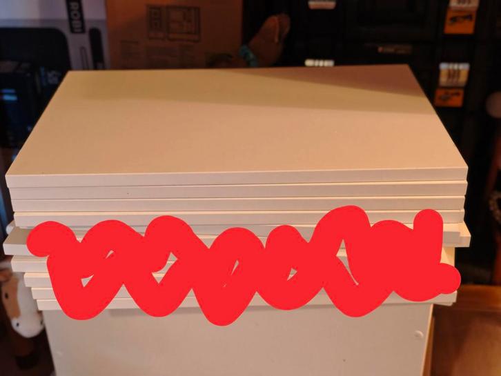 Bestå plank wit, Huis en Inrichting, Kasten | Boekenkasten, Zo goed als nieuw, 50 tot 100 cm, Minder dan 100 cm, 25 tot 50 cm