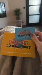 Dagje uit bon twv €60, Eén persoon, Cadeaubon