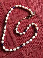 Parels, Sieraden, Tassen en Uiterlijk, Kettingen, Ophalen of Verzenden, Nieuw, Wit, Steen of Mineraal