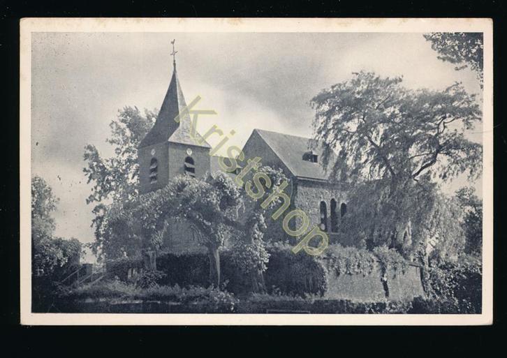 Asselt - Het Rozenkerkje - St Dionysiuskerk [KRST009-0829, Verzamelen, Ansichtkaarten | Nederland, Ongelopen, Gelderland, 1940 tot 1960