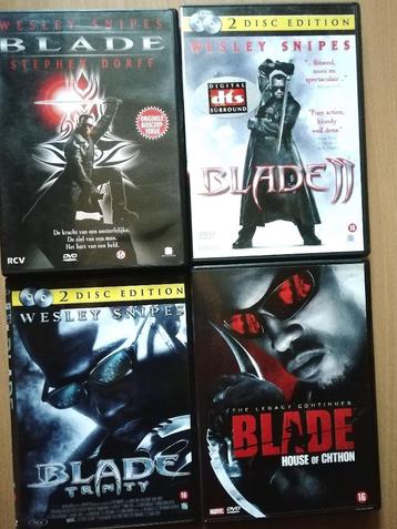 blade ( set - delen 1-2-3-4 ) wesley snipes beschikbaar voor biedingen