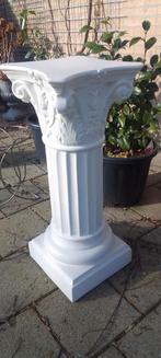 Stenen sokkel / zuil - 85 cm hoog, Ophalen of Verzenden, Gebruikt