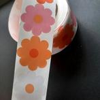 Sluitstickers bloemen bloemvorm flower stickers fleur randje, Verzenden, Nieuw, Meerdere stickers