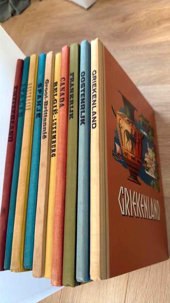 Douwe Egberts landenreeks - 10x plaatjesboeken origineel, Boeken, Prentenboeken en Plaatjesalbums, Gelezen, Ophalen