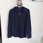 My pashion travelstof blouse maat l ongedragen blauw, Ophalen of Verzenden, Zo goed als nieuw, Maat 38/40 (M), Blauw