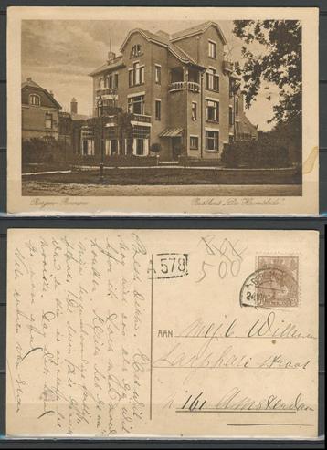 Bergen 1921 Rusthuis De Haemstede Breelaan Ansichtkaart 901  beschikbaar voor biedingen