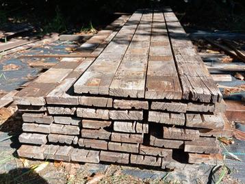 Hardhouten planken, 170cm. 40 stuks. beschikbaar voor biedingen