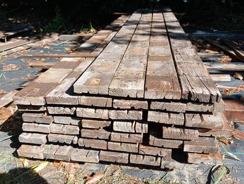 Hardhouten planken, 170cm. 40 stuks., Tuin en Terras, Palen, Balken en Planken, Gebruikt, Planken, 250 cm of meer, Ophalen